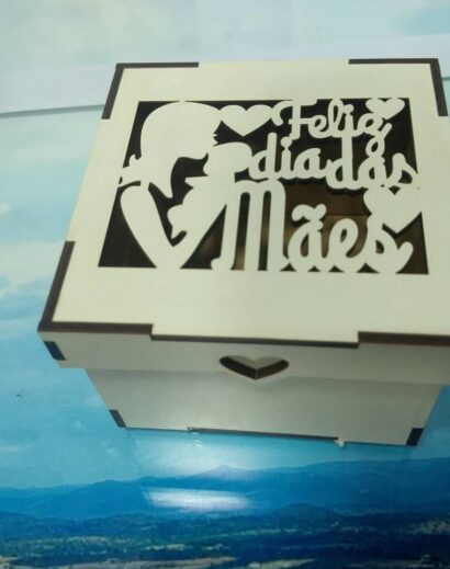 Dia das Mães Caixa decorativa
