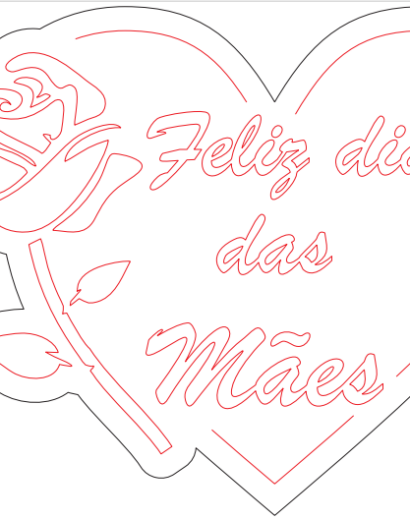 Dia da Mães feliz chaveiro