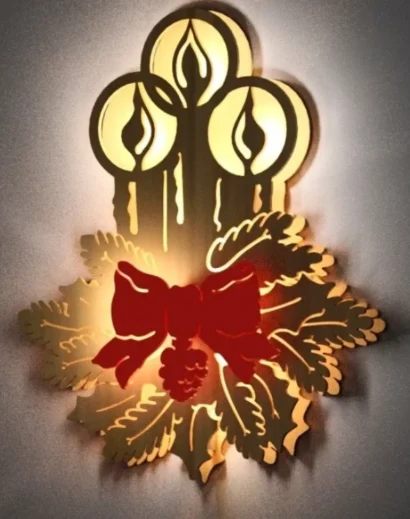 Natal Christmas night light