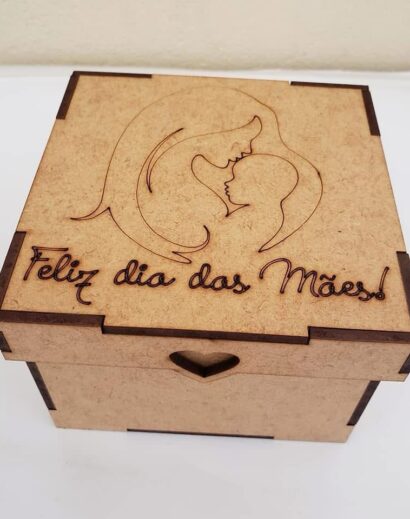 Dia das Mães  caixa tampa