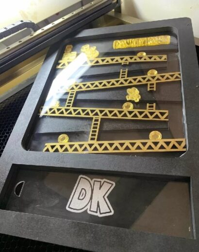 Donkey Kong cofre moedas