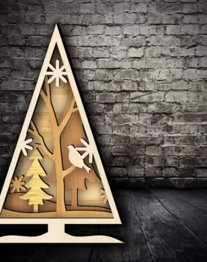 Enfeite Layered-Christmas