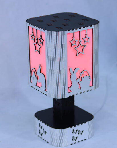 Luminária Decorativa de Mesa de Páscoa