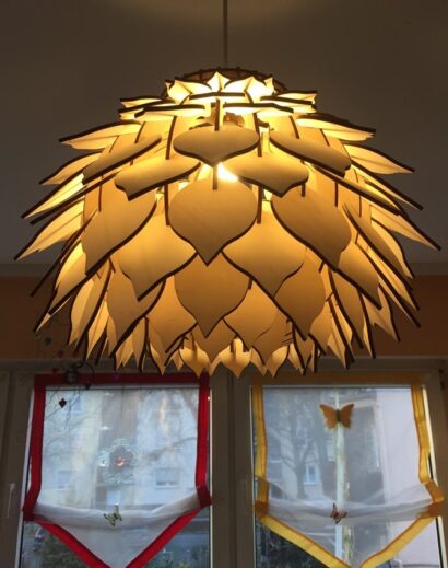 Luminária em Forma de Abacaxi