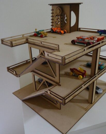 Parking Garage For Kids Cars