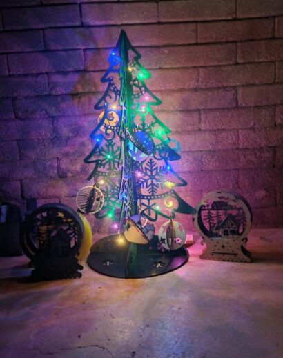 Natal Árvores Neve