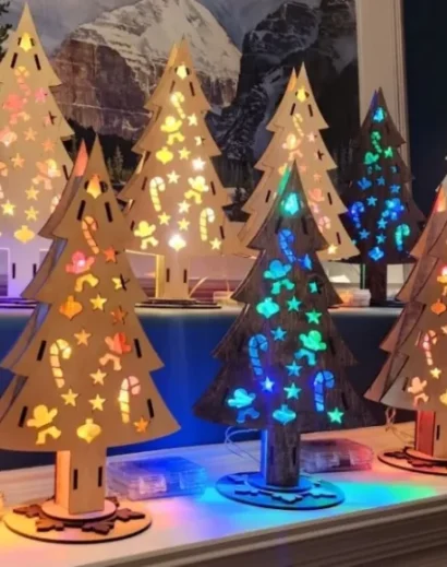 Natal Árvores Neve