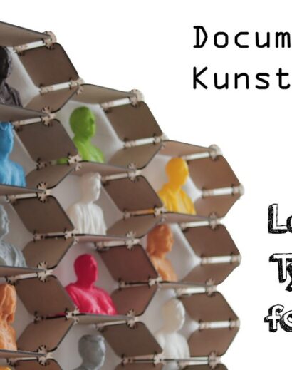Coméia Lasercut a Type Case for 3D Busts