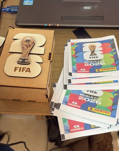 Copa do Mundo 2026 box figurinhas