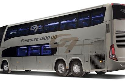 Ônibus Marcopolo dd 1800 g7 3 eixos