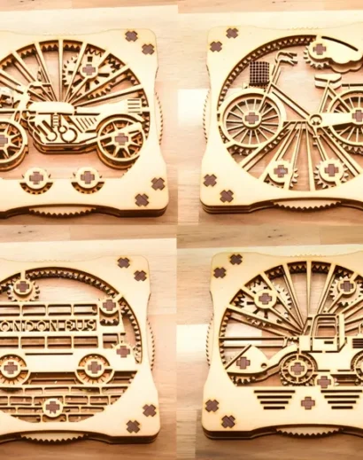 speed Kinetic coaster - Moto -  Bike - Onibus - Trator