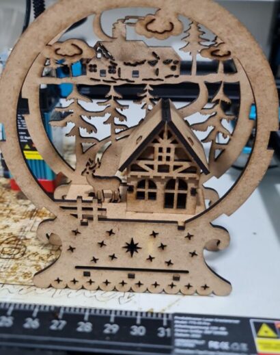 Natal Enfeite 3D